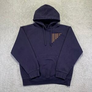 Mac Miller Swimming Hoodie Size Medium Navy Blue Tidal Wave Concert Merch Music